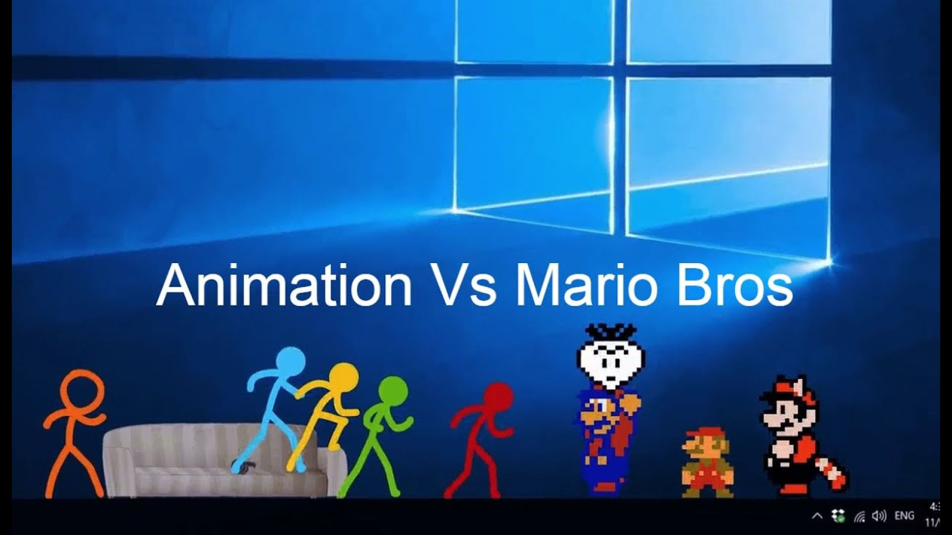 ⁣Animation vs. Super Mario Bros